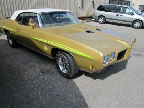 1970 pontiac gto , gto judge emulation convertible