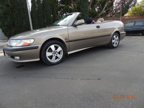 2002 saab 9-3 convertible leather interior