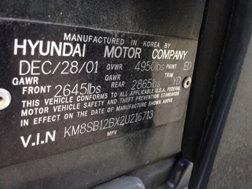 HYUNDAI SANTA FE ROADWORTHY NO RESERVE SUV VAN  LAWAWAY PAYMENT AVAILABLE CREDIT, image 9