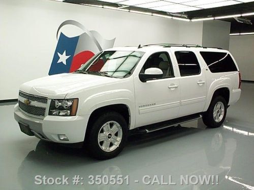 2013 chevy suburban z71 4x4 sunroof leather nav dvd 12k texas direct auto