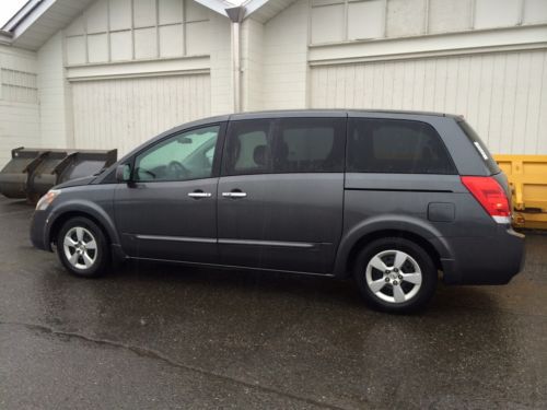 2007 nissan quest - no reserve - save huge - great deal - ready for summer