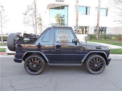 2000 mercedes g55 europa convertible cabriolet g wagon brabus