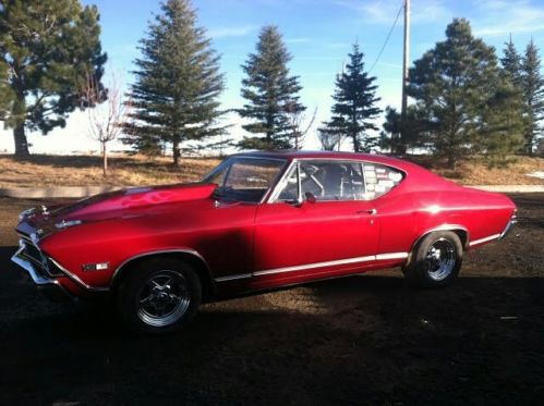 1968 chevelle ss 1/4 mile drag car