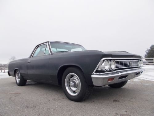 1966 chevrolet el camino 350 auto, was clutch, kansas built, solid, not ss