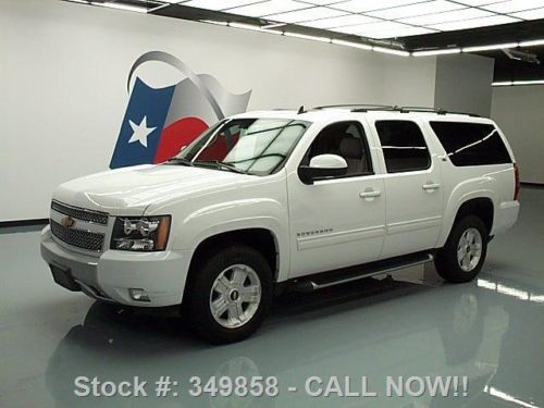 2013 chevy suburban z71 4x4 sunroof nav dvd leather 13k texas direct auto