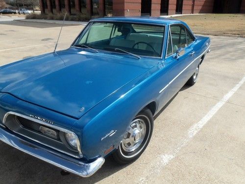 1969 plymouth barracuda "numbers matching"