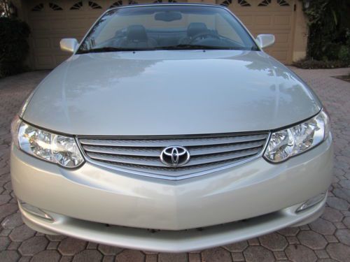 2006 TOYOTA SOLARA CONVERTIBLE SLE LEATHER POWER TOP POWER SEAT LOW MILES MINT!!, image 6