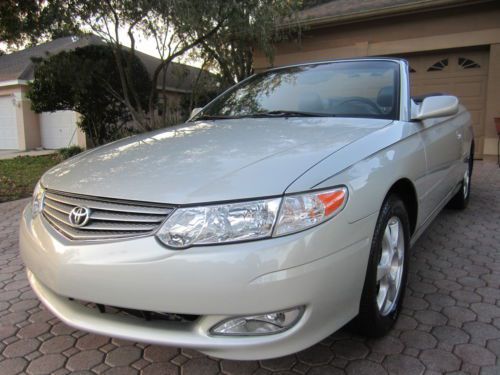 2006 TOYOTA SOLARA CONVERTIBLE SLE LEATHER POWER TOP POWER SEAT LOW MILES MINT!!, image 10