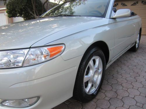 2006 TOYOTA SOLARA CONVERTIBLE SLE LEATHER POWER TOP POWER SEAT LOW MILES MINT!!, image 11