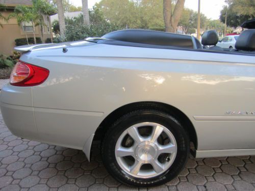 2006 TOYOTA SOLARA CONVERTIBLE SLE LEATHER POWER TOP POWER SEAT LOW MILES MINT!!, image 18