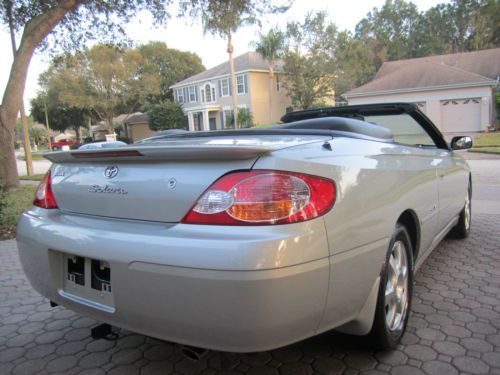2006 TOYOTA SOLARA CONVERTIBLE SLE LEATHER POWER TOP POWER SEAT LOW MILES MINT!!, image 21
