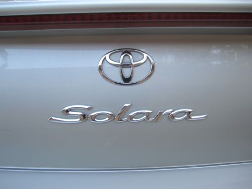 2006 TOYOTA SOLARA CONVERTIBLE SLE LEATHER POWER TOP POWER SEAT LOW MILES MINT!!, image 26