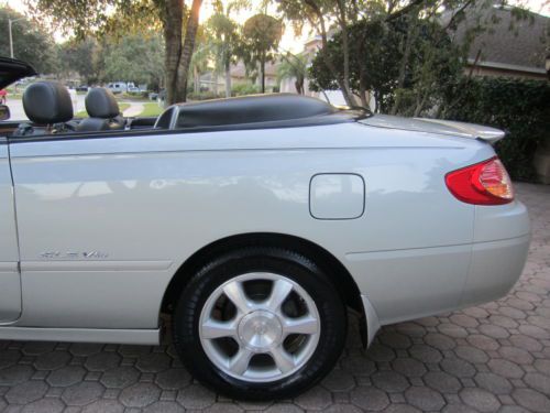 2006 TOYOTA SOLARA CONVERTIBLE SLE LEATHER POWER TOP POWER SEAT LOW MILES MINT!!, image 37