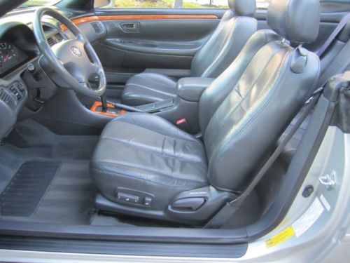 2006 TOYOTA SOLARA CONVERTIBLE SLE LEATHER POWER TOP POWER SEAT LOW MILES MINT!!, image 45