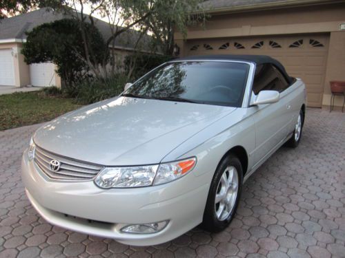 2006 TOYOTA SOLARA CONVERTIBLE SLE LEATHER POWER TOP POWER SEAT LOW MILES MINT!!, image 76