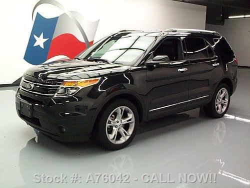 2013 ford explorer ltd 4x4 leather nav rear cam 39k mi texas direct auto