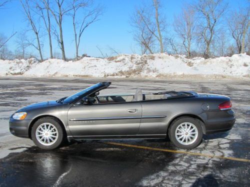 2001 chrysler sebring convertible lxi