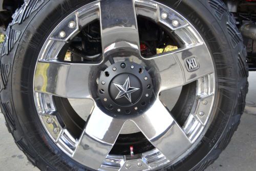 2002 Chevrolet Silverado 2500HD Diesel LT 4x4 Crew Cab 9" Lift 24" XDs 38" Kumho, US $15,990.00, image 25