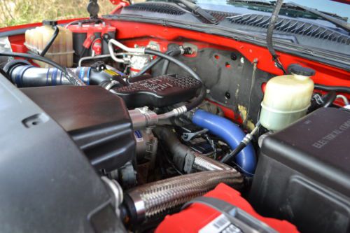 2002 Chevrolet Silverado 2500HD Diesel LT 4x4 Crew Cab 9" Lift 24" XDs 38" Kumho, US $15,990.00, image 28