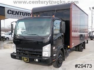 Isuzu diesel nqr regular cab 17&#039; lyncoach van body shelves drw - we finance!