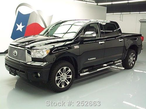 2012 toyota tundra limited crewmax 4x4 nav rear cam 16k texas direct auto