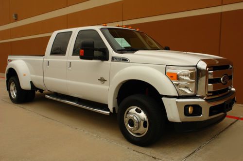 2011 ford f450 ultimate lariat fx4 off-road crew cab diesel 4wd navi roof camera