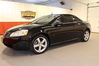 2008 pontiac g6 gt convertible black heated leather monsoon v6 power top
