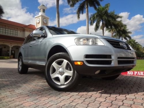 2007 volkswagen toureg v6 4x4 53k original miles 1 owner clean carfax gorgeous!