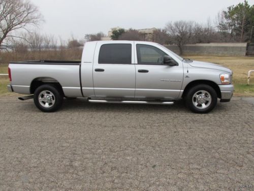 06 ram 2500 mega cab slt 5.9l cummins diesel 2wd auto 101k 1-owner immaculate