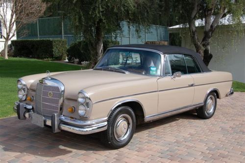 1697 mercedes 300se convertible - 2 owner 64k miles