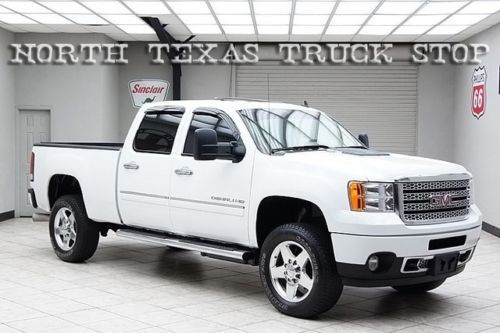 2012 sierra 2500hd diesel 4x4 denali navigation sunroof rear camera vented seats