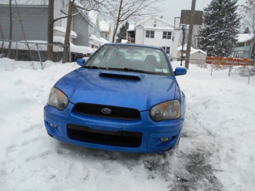 2005 subaru impreza wrx sedan 4-door 2.5 l turbocharged