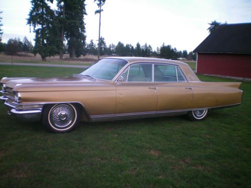 1963 cadillac fleetwood 4 door sedan no reserve rust free barnfind 69k miles