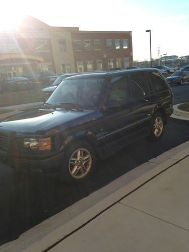 2001 land rover range rover hse sport utility 4-door 4.6l