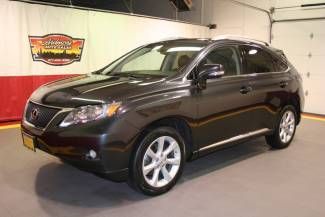 2010 lexus rx 350 awd gray black leather navigation sunroof pwr gate warranty