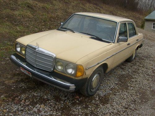 1980 mercedes 240d veg oil conversion