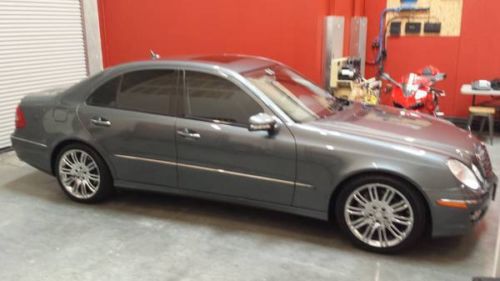 2008 mercedes e350 grey sedan | immaculate condition, chrome rims, harmon kardon