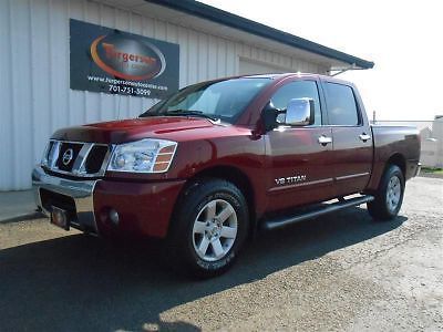 2008 nissan titan v8 crew cab pickup 4-door 5.6l