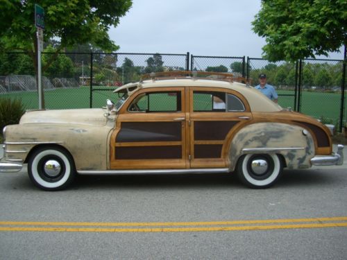 1948 chrysler town and country sedan--amazing original example--great driver