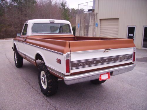 1972 Chevy Cheyenne C-20 4X4 Crate 350 V8 Auto P/S 4 Wheel Disc Brakes New Tires, image 3