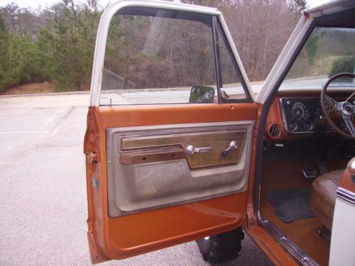 1972 Chevy Cheyenne C-20 4X4 Crate 350 V8 Auto P/S 4 Wheel Disc Brakes New Tires, image 11