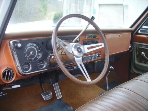 1972 Chevy Cheyenne C-20 4X4 Crate 350 V8 Auto P/S 4 Wheel Disc Brakes New Tires, image 14