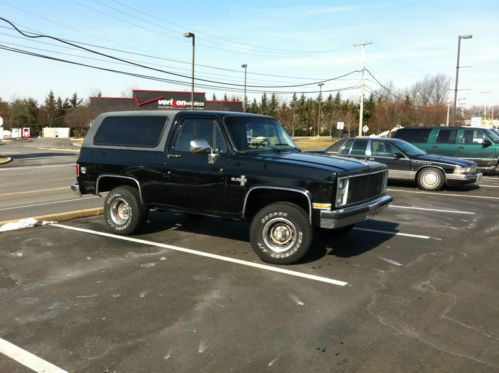 1987 chevy k5 blazer, 4wd, 5.7 l, auto, silverado edition