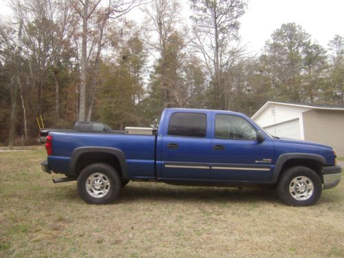 2003 CHEVROLET SILVERADO 2500 CREW CAB SHORT BED 2WD  DURAMAX DIESEL, image 4