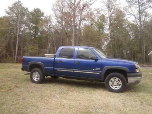 2003 CHEVROLET SILVERADO 2500 CREW CAB SHORT BED 2WD  DURAMAX DIESEL, image 5