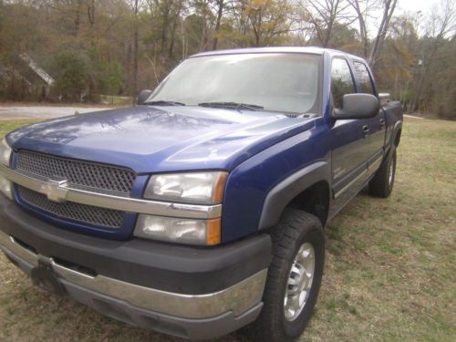 2003 CHEVROLET SILVERADO 2500 CREW CAB SHORT BED 2WD  DURAMAX DIESEL, image 8