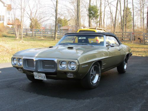 1969 pontiac firebird convertible