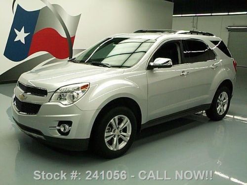 2012 chevy equinox ltz htd leather nav rear cam 25k mi texas direct auto