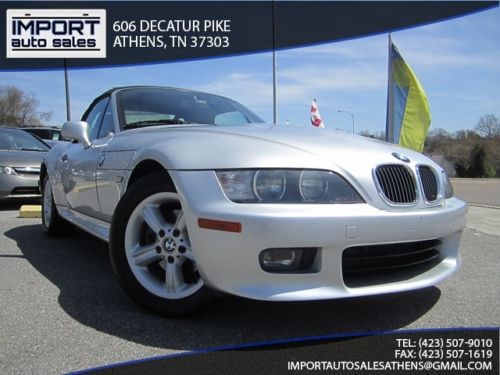 &gt;&gt;2000 bmw z3 roadster! 2.5l! low low mileage! summer fun! convertible!