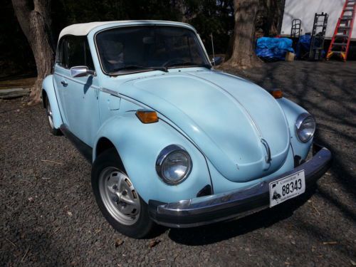 1979 vw beetle convertible karman edition